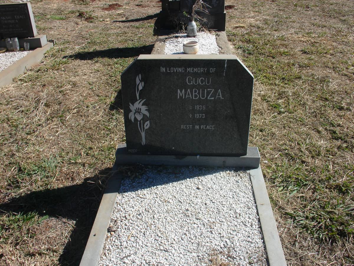 MABUZA Gugu 1935-1973