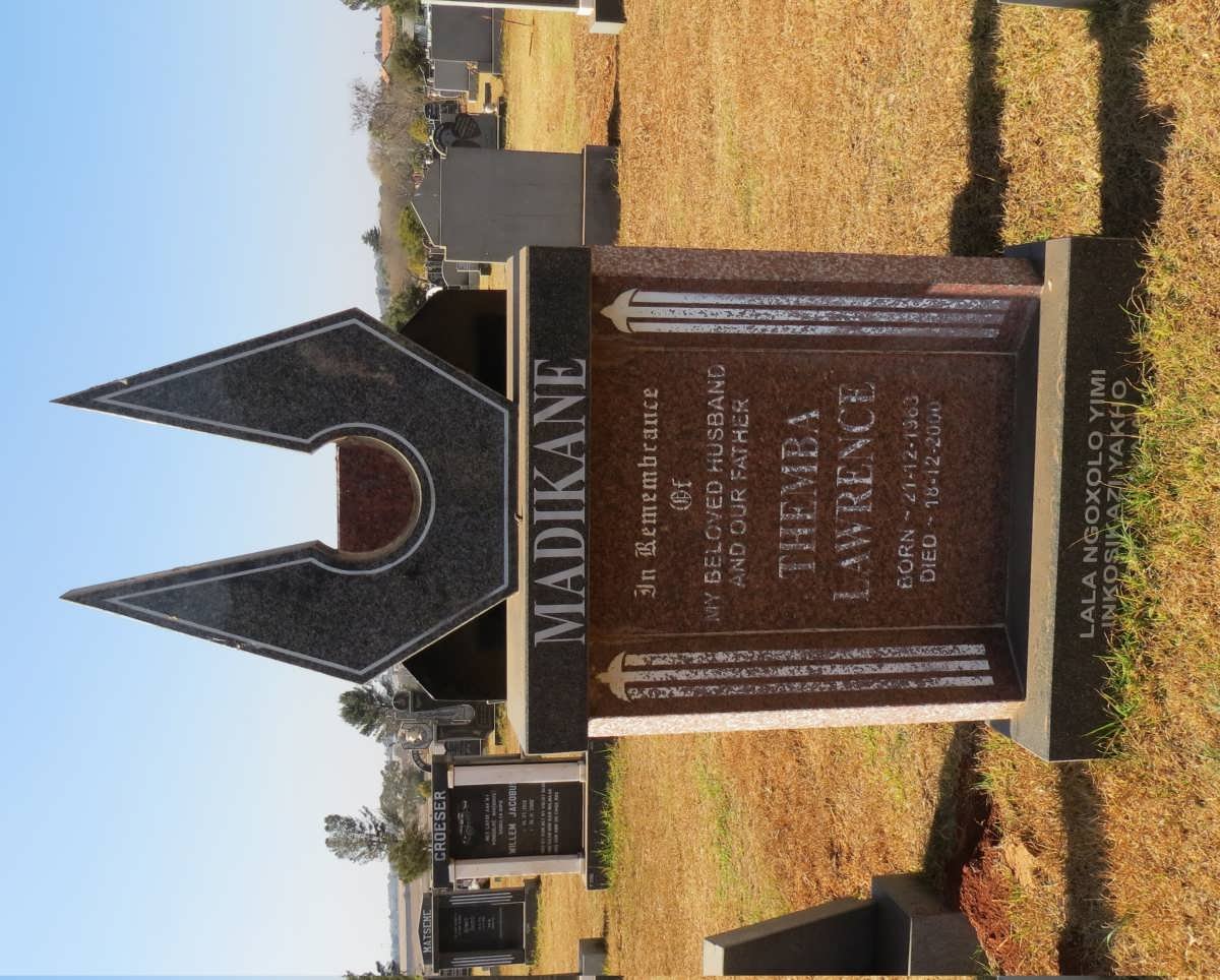 MADIKANE Themba Lawrence 1963-2000