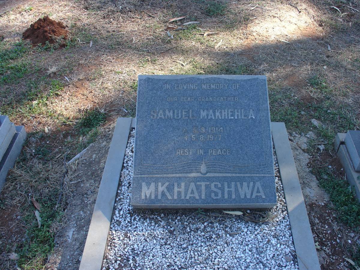 MAKHEHLA Samuel 1914-1977