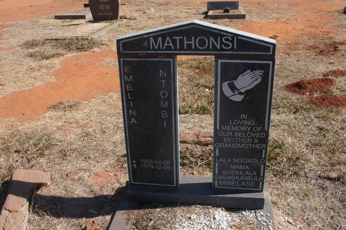 MATHONSI Emelina Ntombi 1953-1979