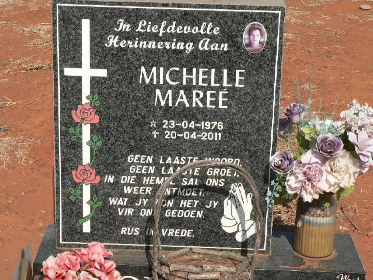 MAREE Michelle 1976-2011
