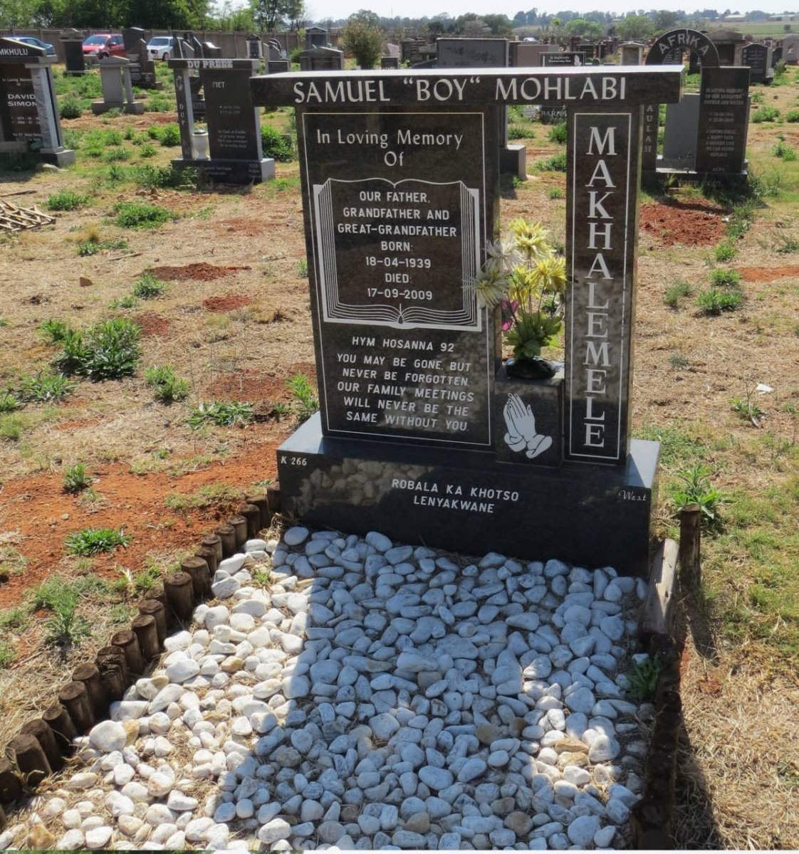 MAKHALEMELE Samuel Mohlabi 1939-2009