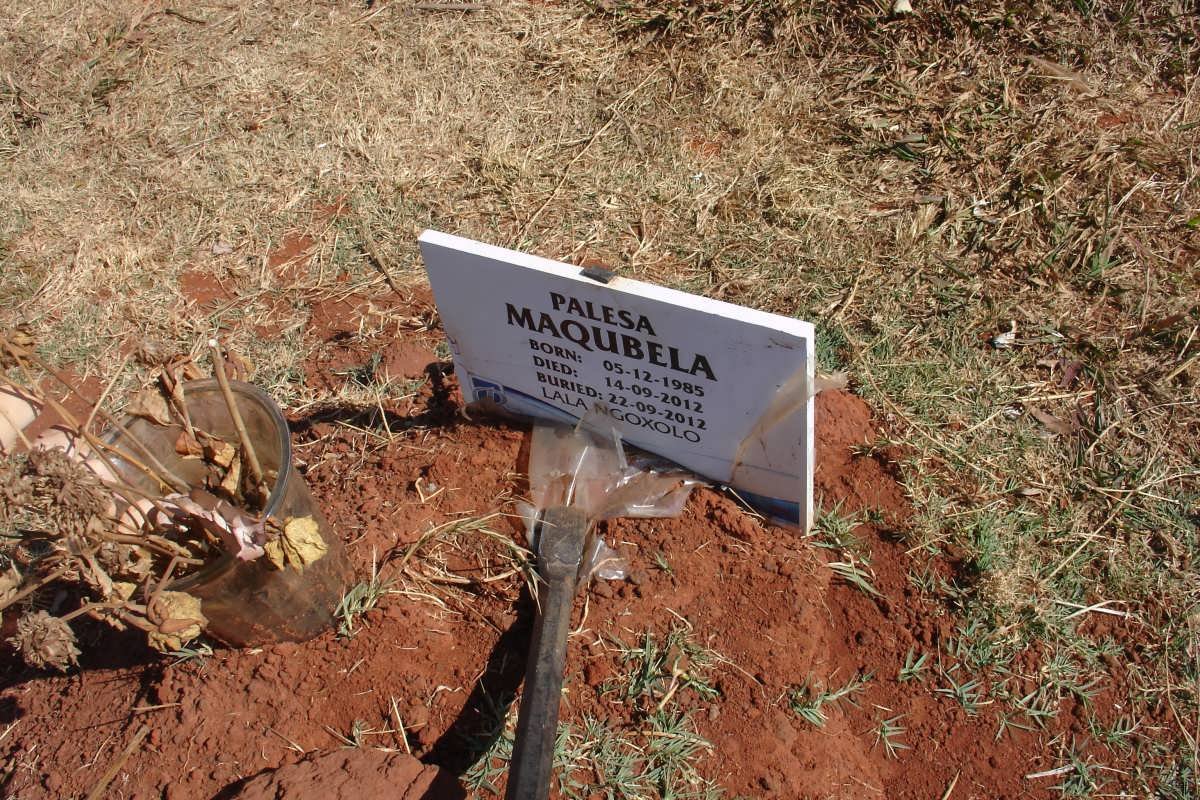MAQUEBELA Palesa 1985-2012