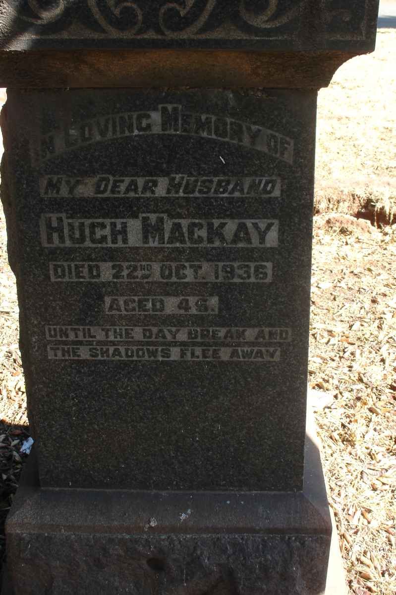 MACKAY Hugh -1936