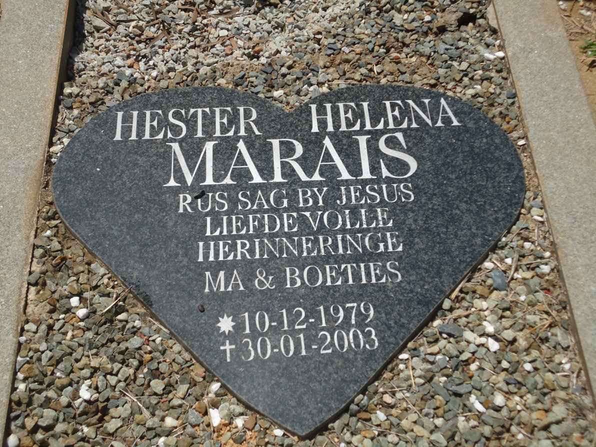 MARAIS Hester Helena1979-2003