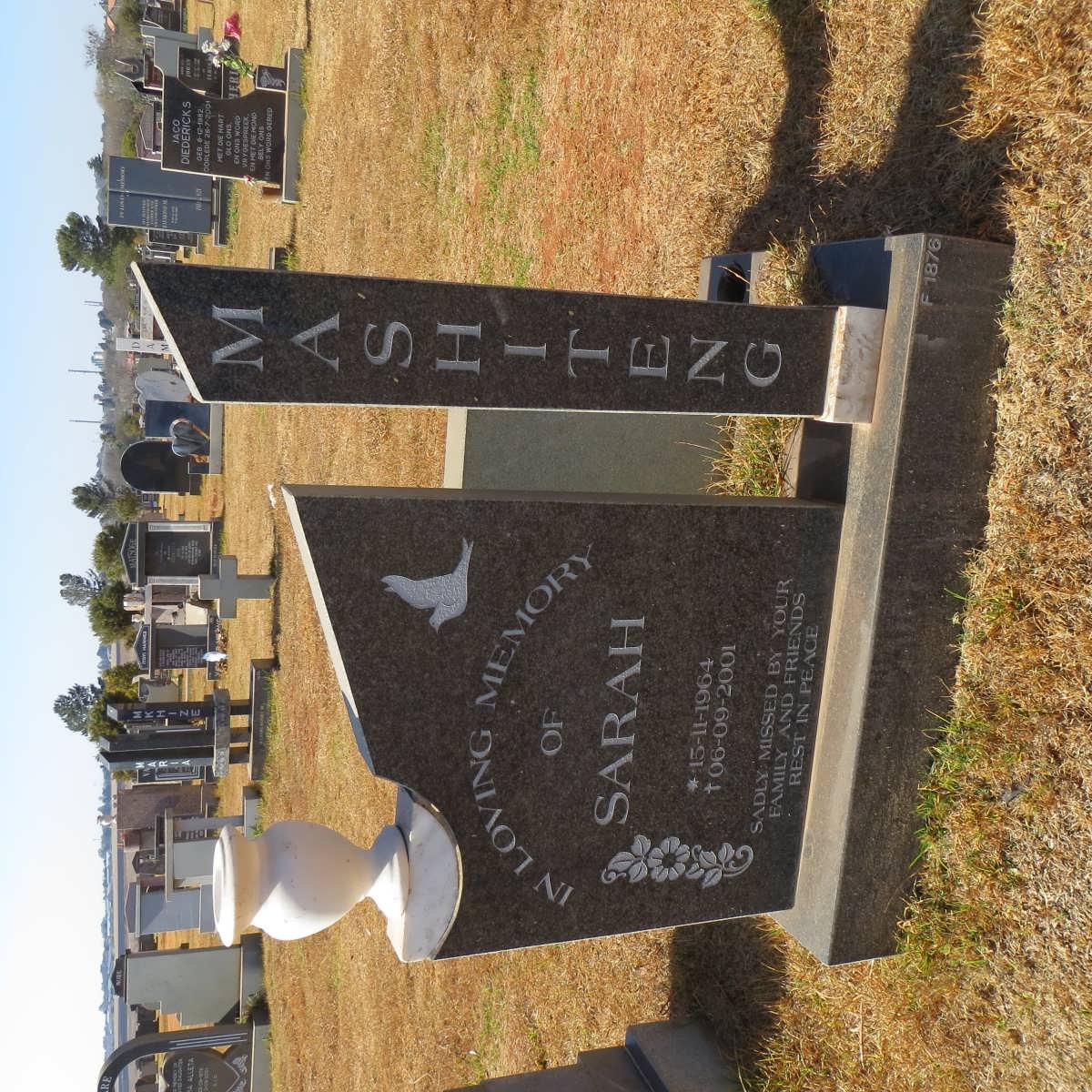 MASHITENG Sarah 1964-2001
