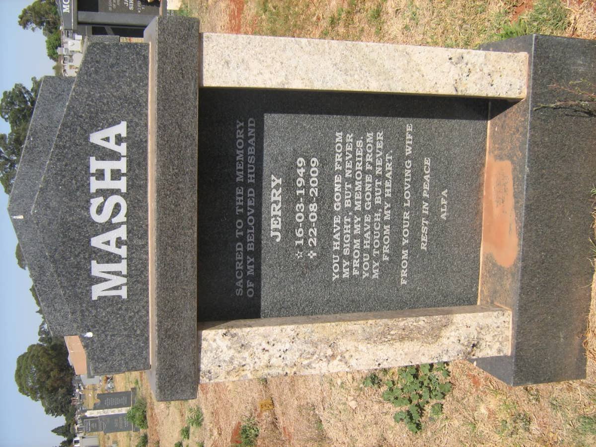 MASHA Jerry 1949-2009
