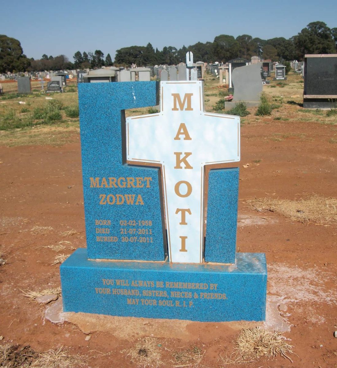 MAKOTI Margret Zodwa 1958-2011