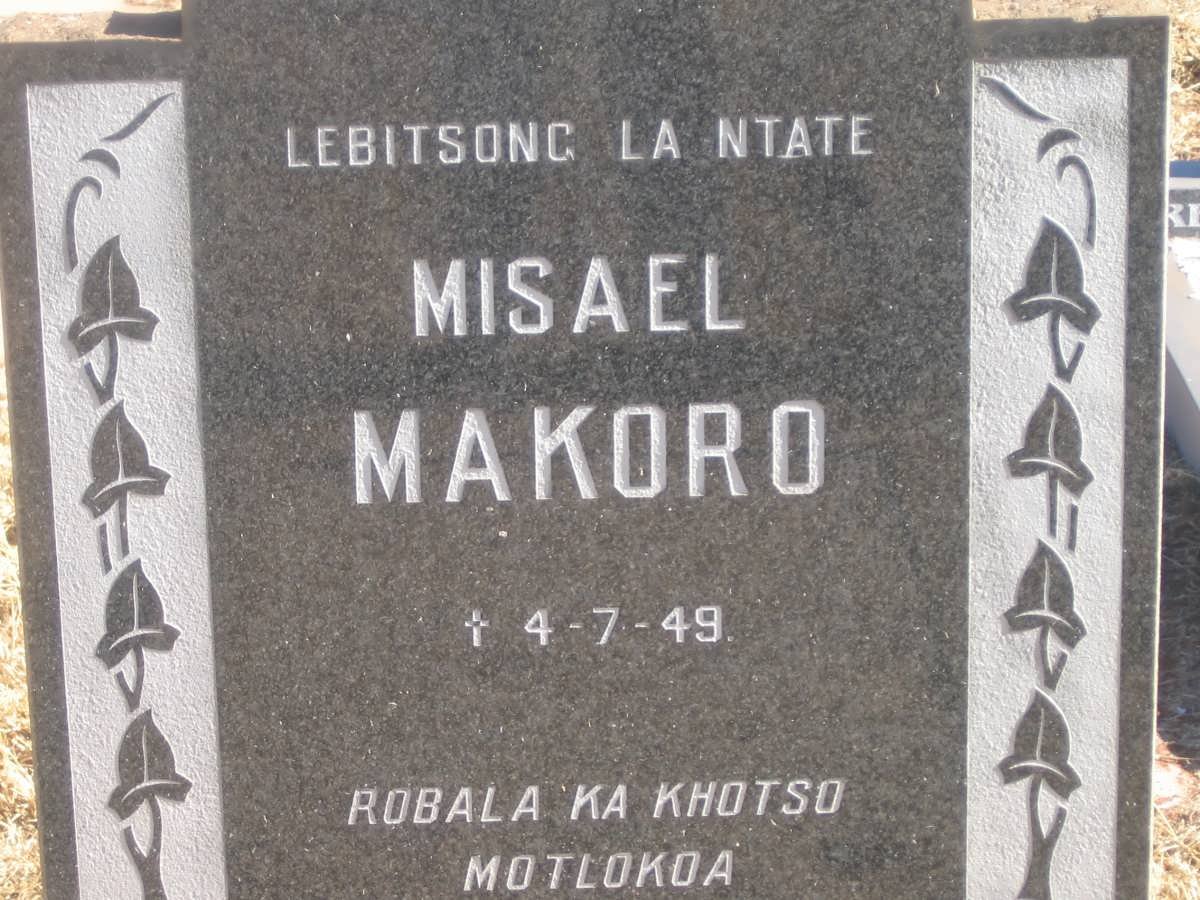 MAKORO Misael -1949