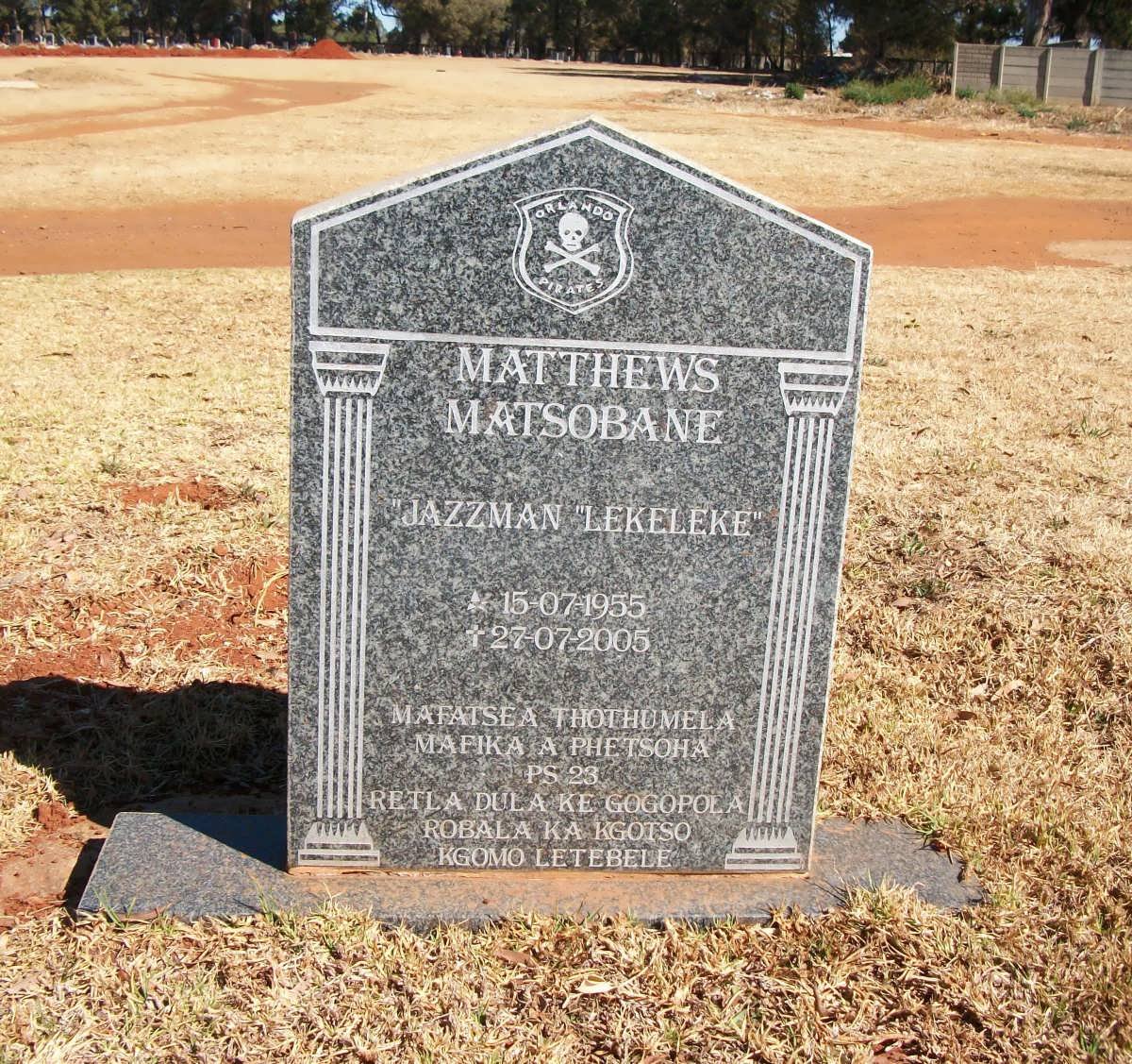 MATSOBANE Matthews 1955-2005