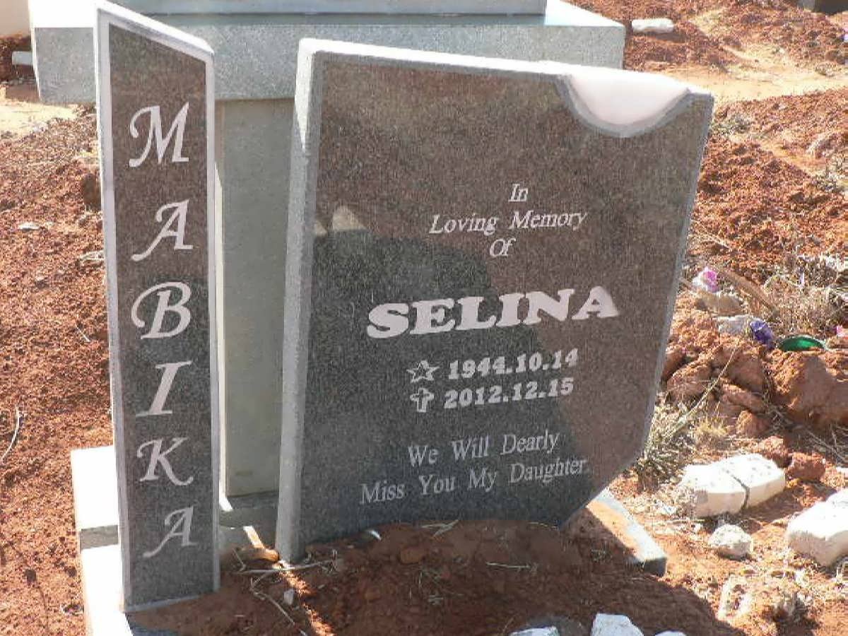 MABIKA Selina 1944-2012