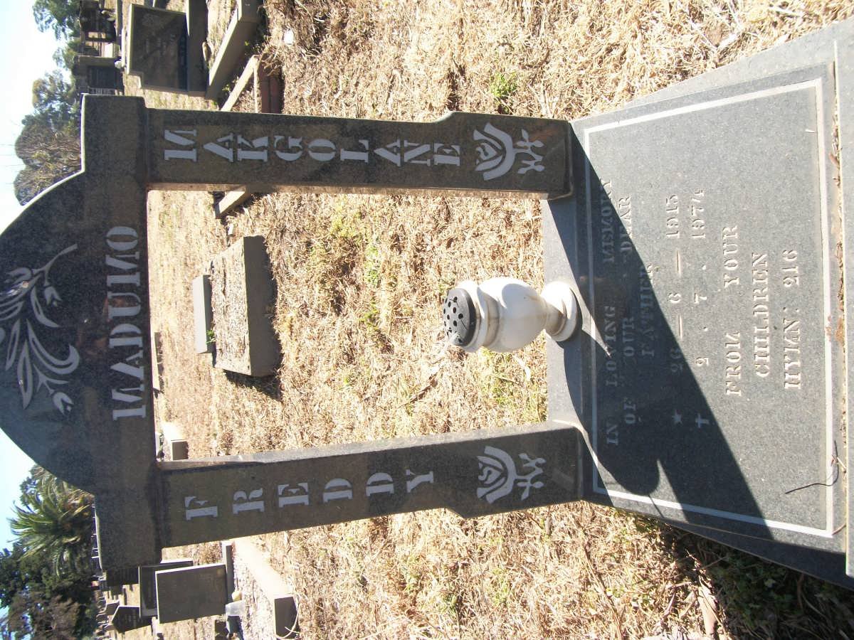 MADUMO Freddy Makgolane 1913-1974