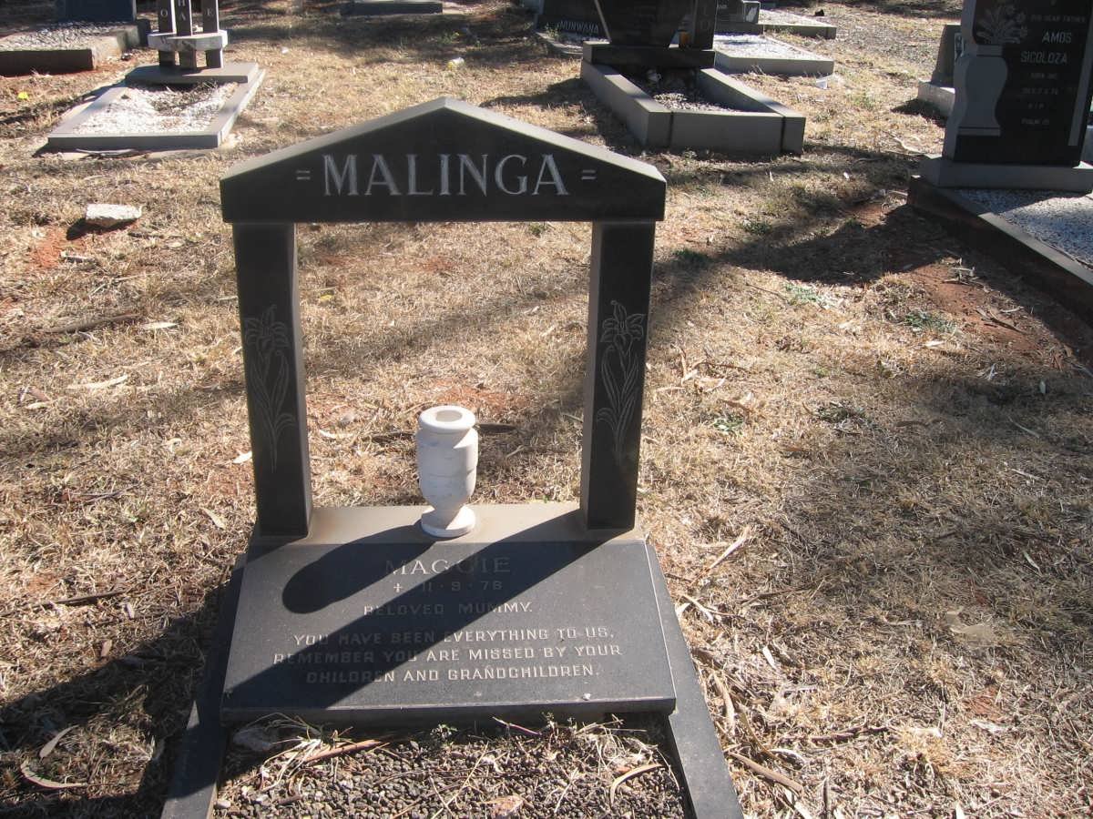 MALINGA Maggie -1976