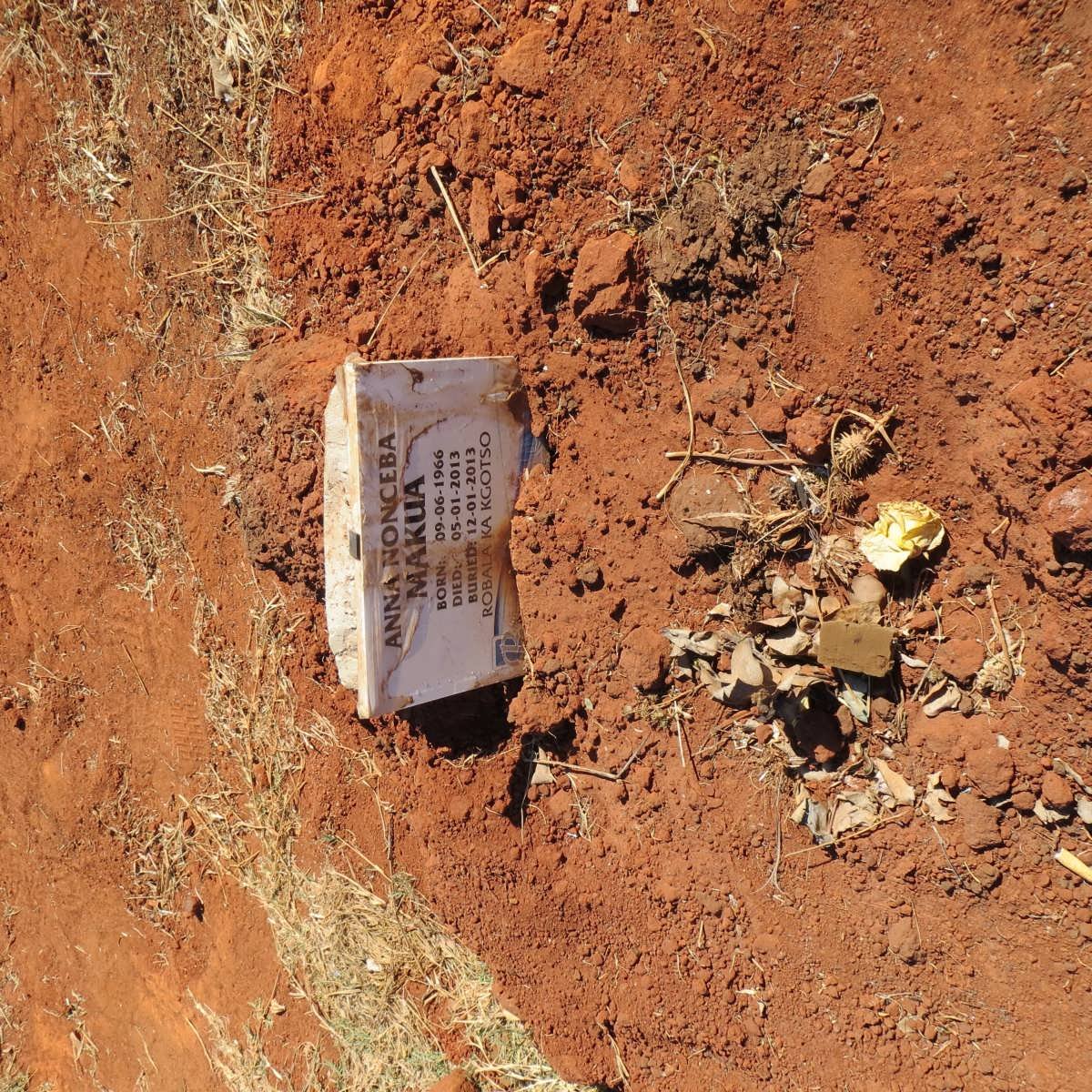 MAKUA Anna Nonceba 1966-2013