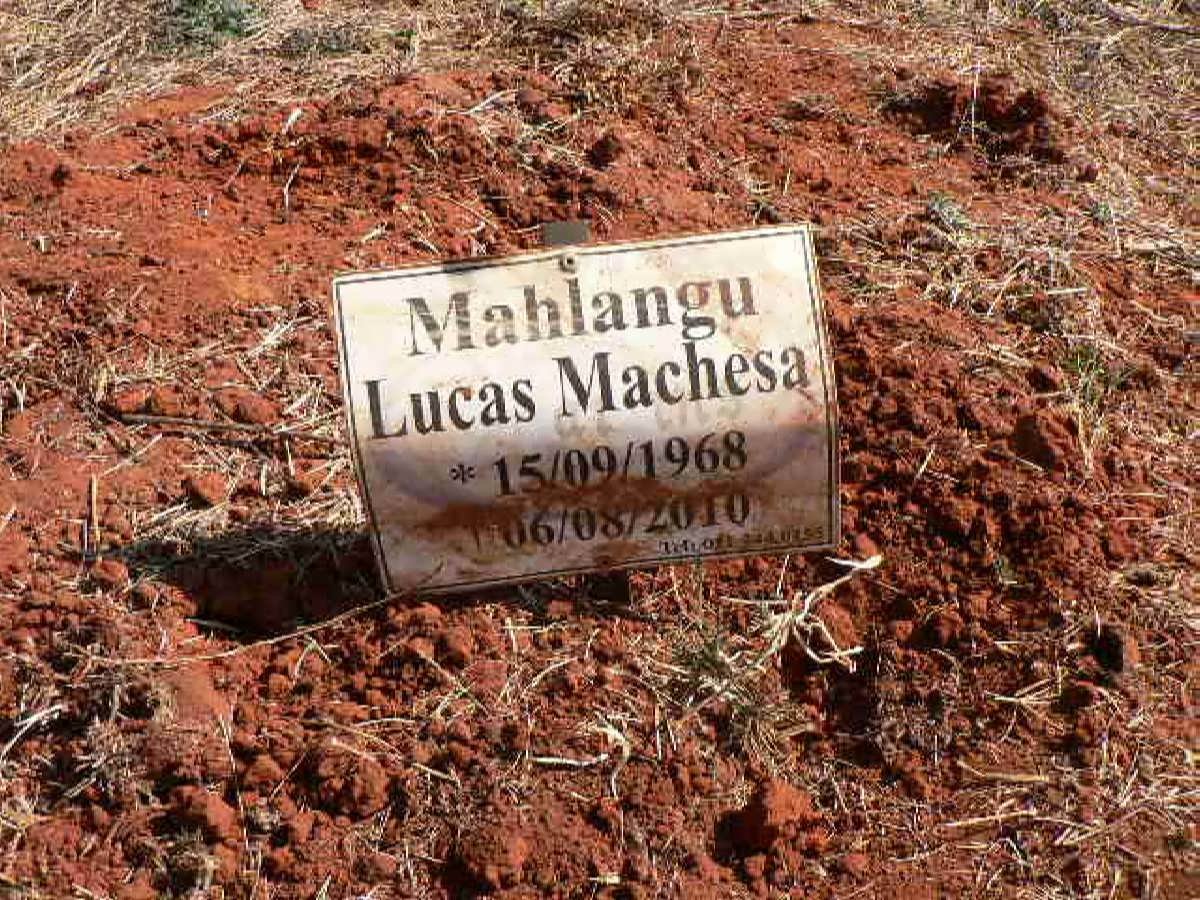 MACHESA Mahlangu Lucas 1968-2010