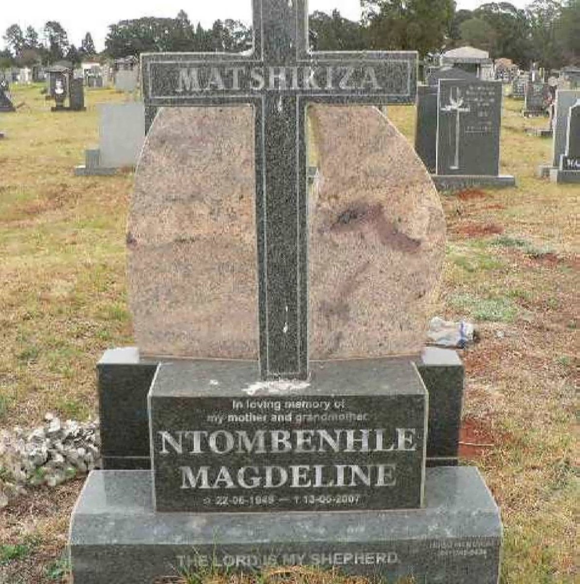 MATSHIKIZA Ntombenhle Magdeline 1949-2007