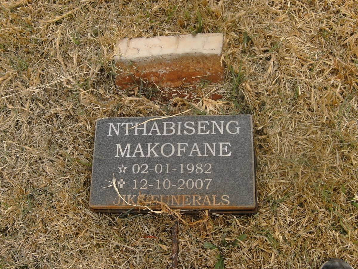 MAKOFANE Nthabiseng 1982-2007