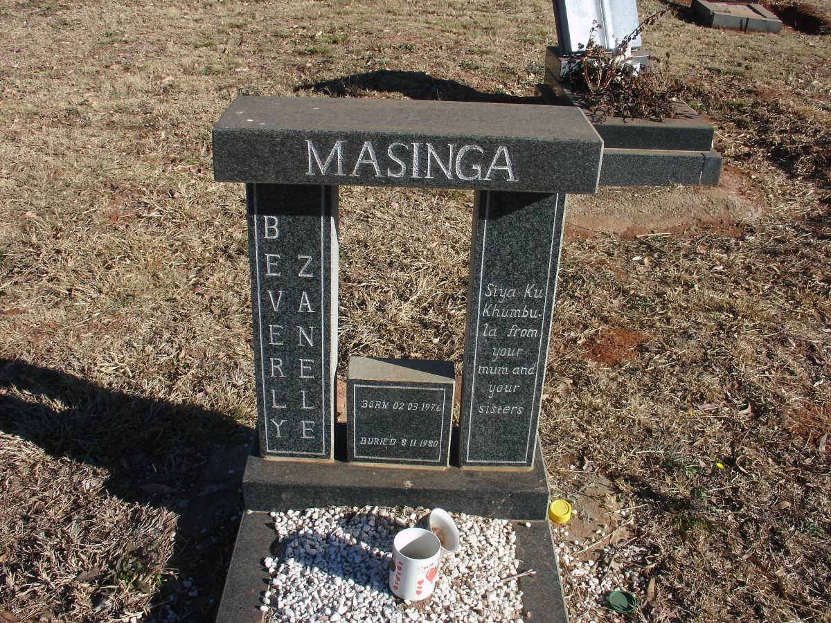 MASINGA Beverley Zanele 1976-1980