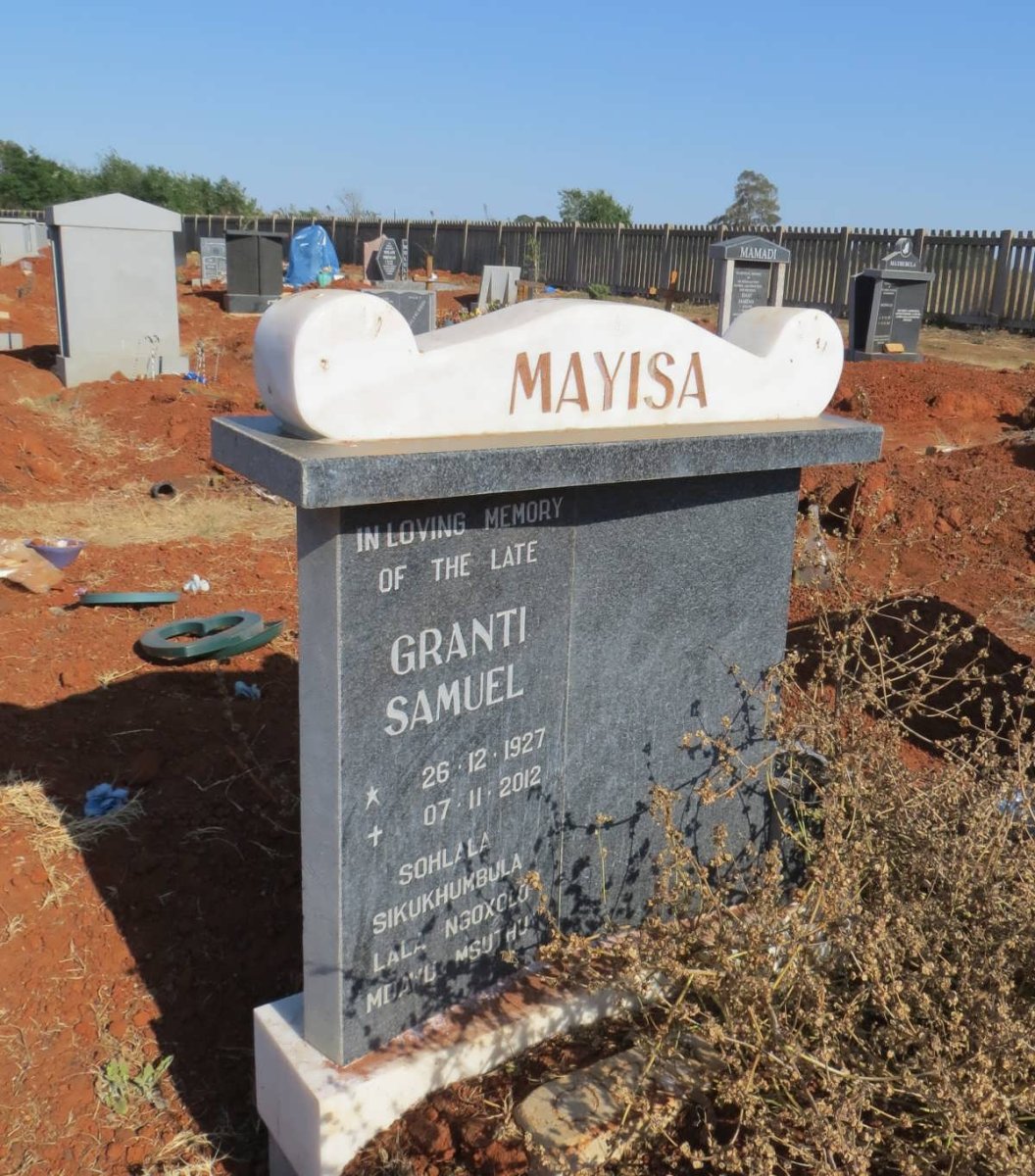 MAYISA Granti Samuel 1927-2012
