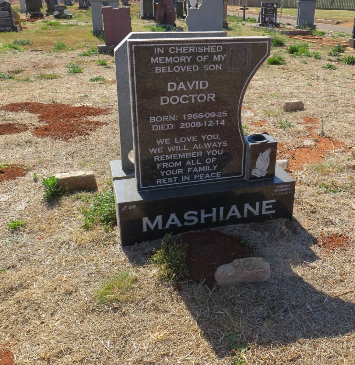 MASHIANE David Doctor 1966-2008