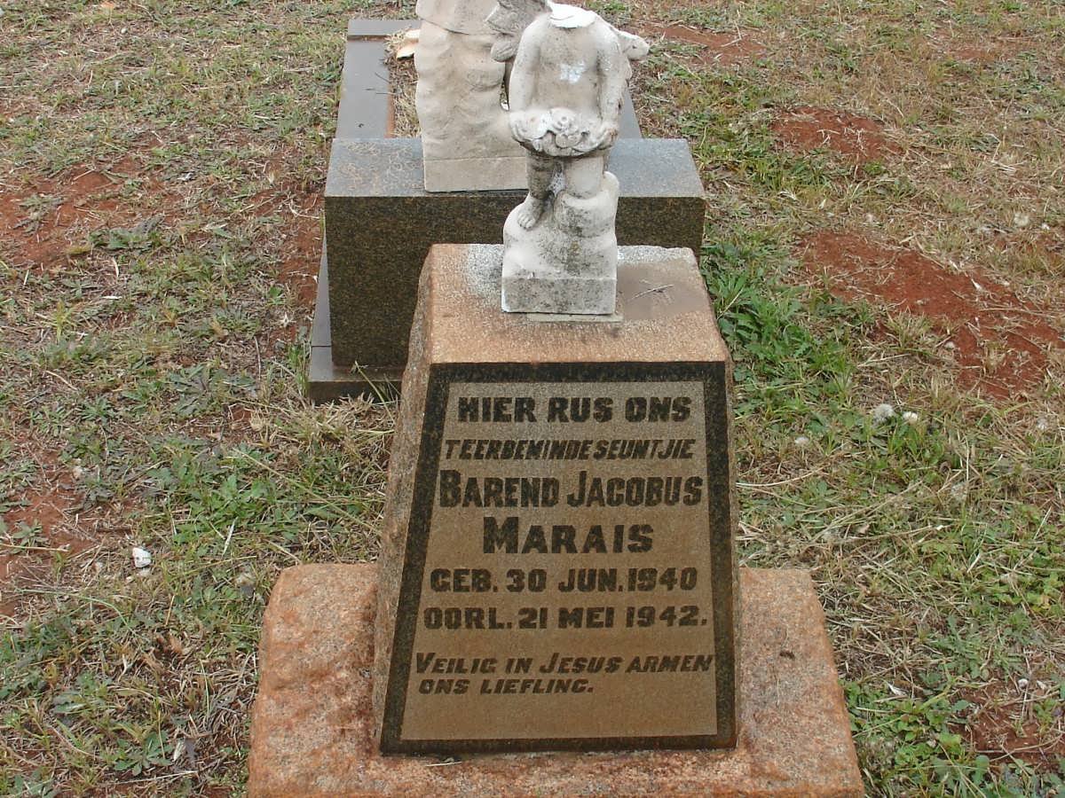 MARAIS Barend Jacobus 1940-1942