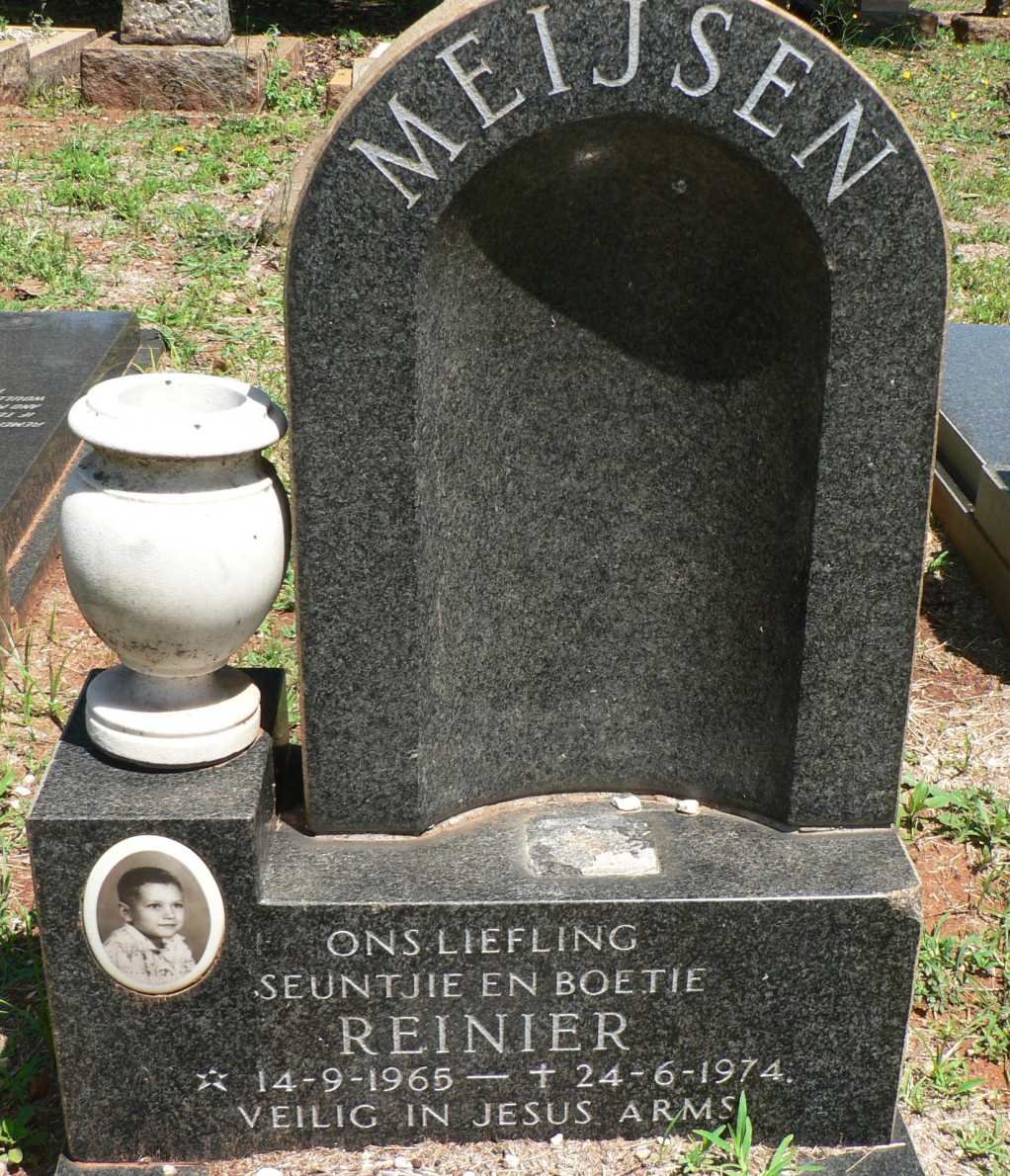 MEIJSEN Reinier 1965-1974