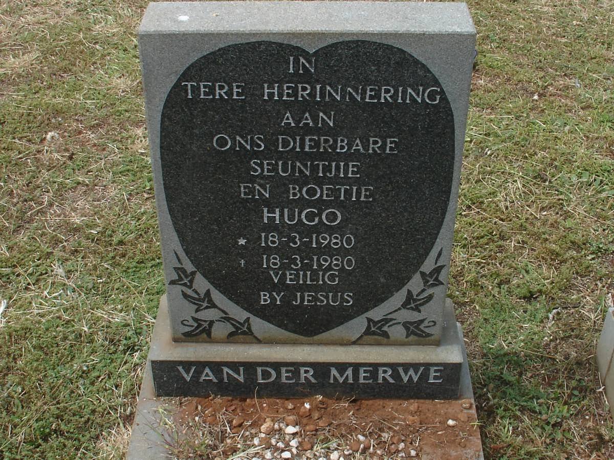 MERWE Hugo, van der 1980-1980