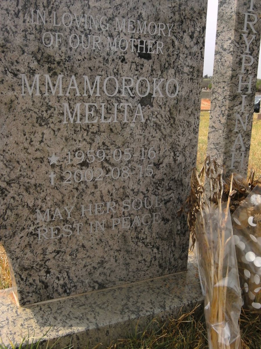 MELITA Mmamoroko 1959-2002