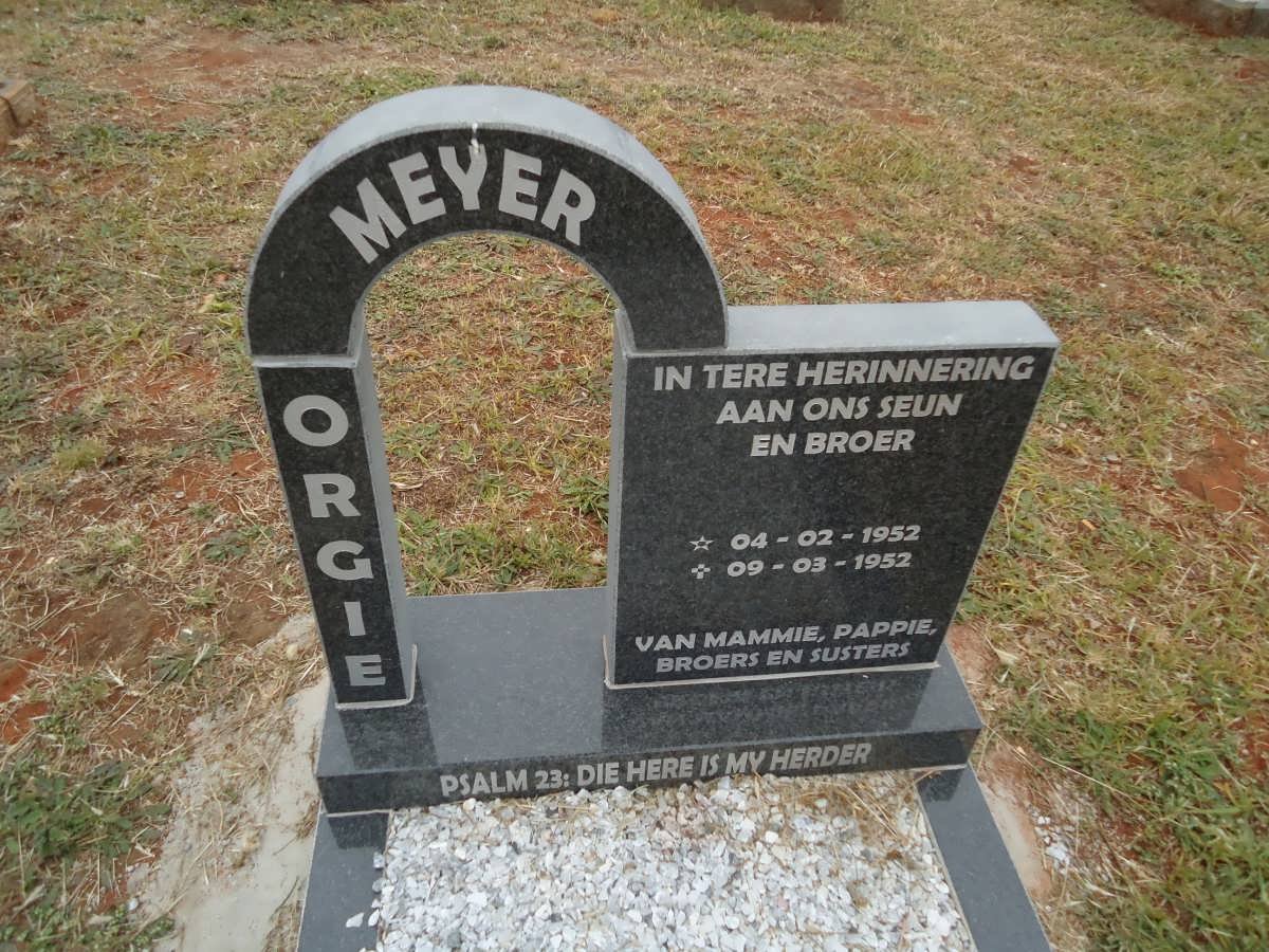 MEYER Orgie 1952-1952