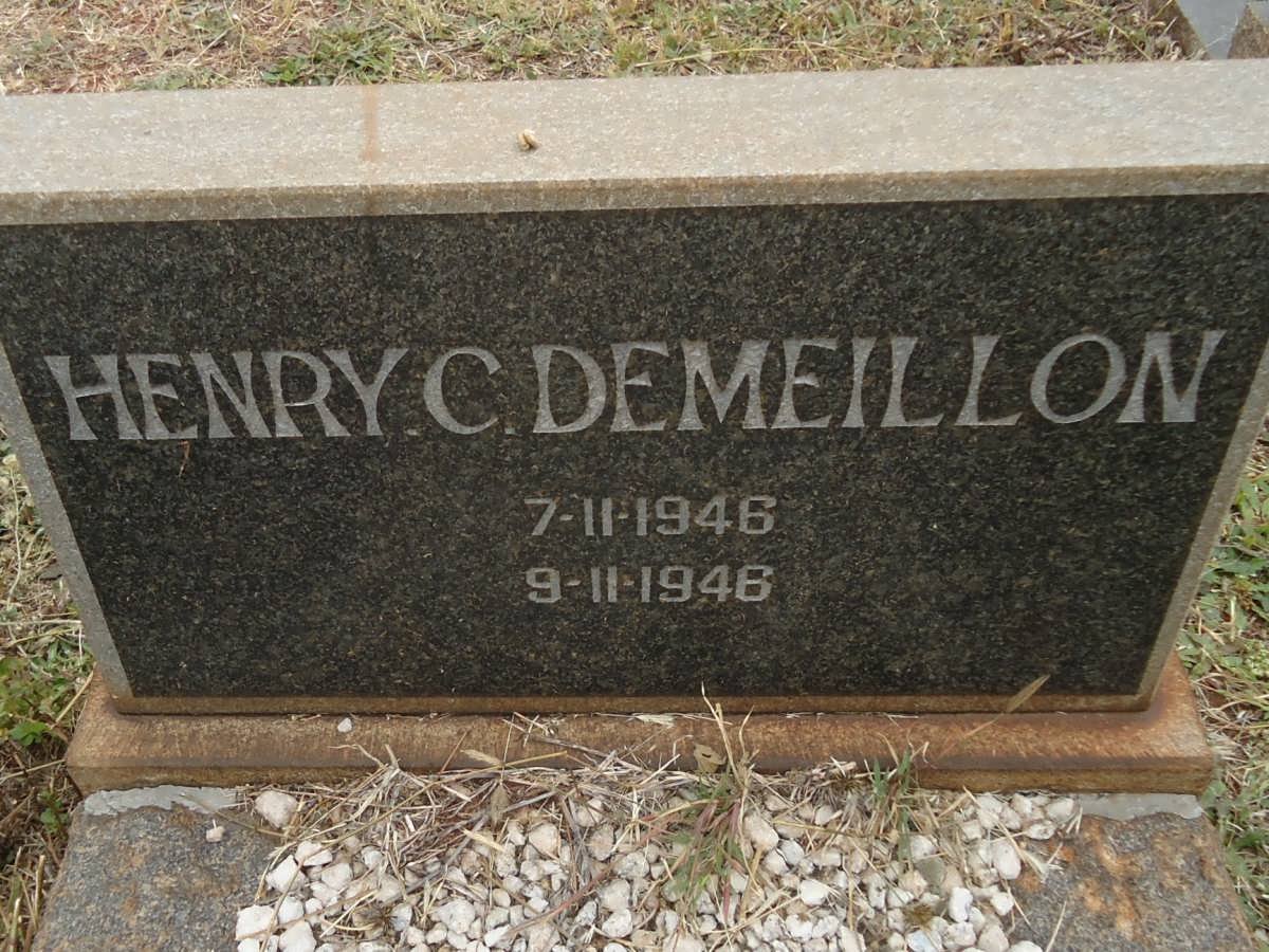 MEILLON Henry C., de 1946-1946