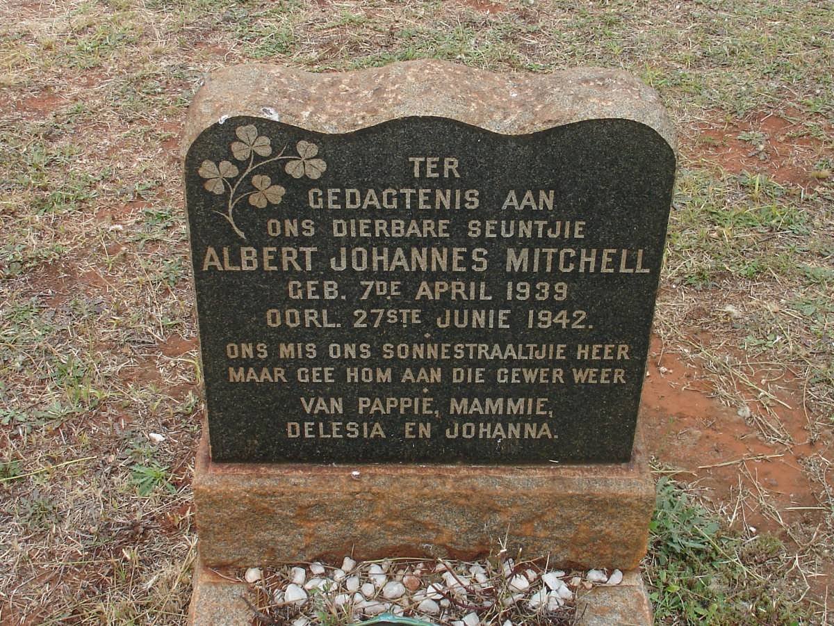 MITCHELL Albert Johannes 1939-1942