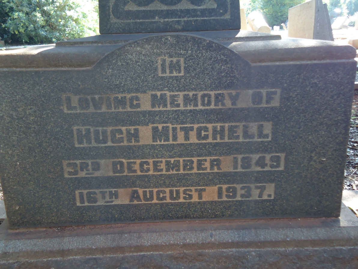 MITCHELL Hugh 1849-1937