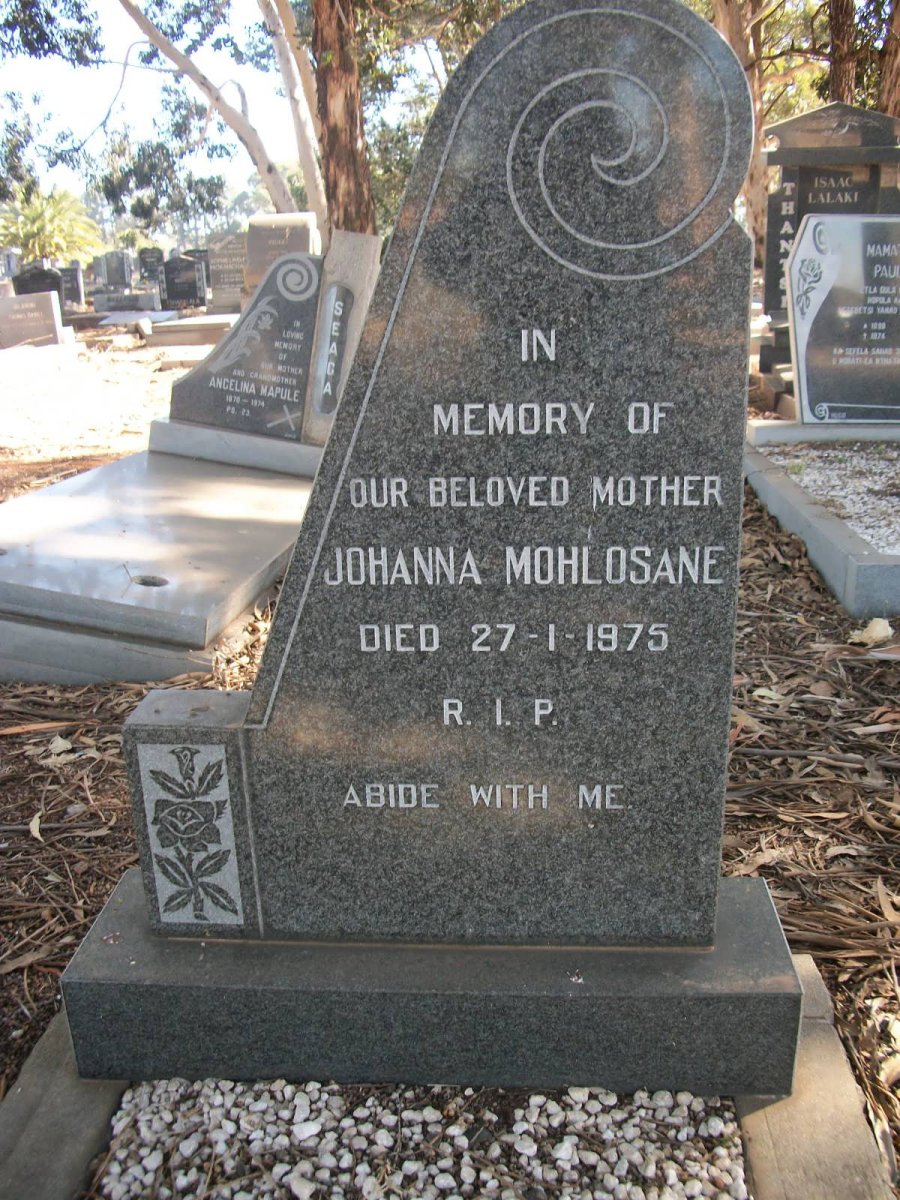 MOHLOSANE Johanna -1975