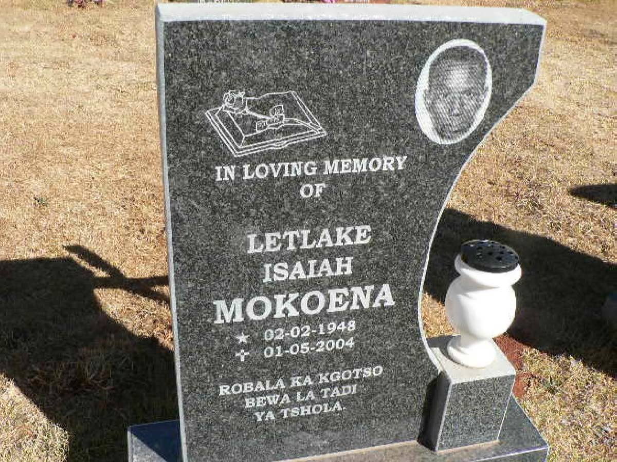 MOKOENA Letlake Isaiah 1948-2004