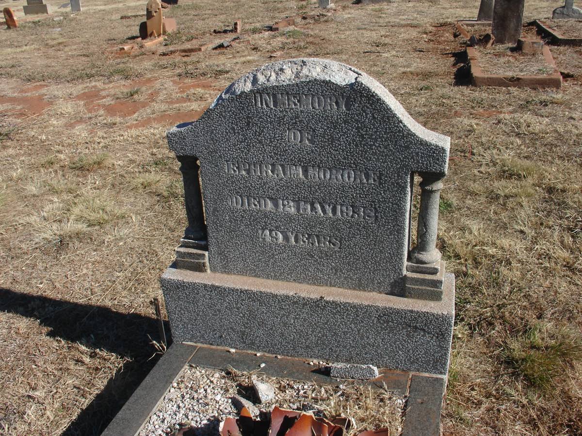 MOROKE Ephraim -1938