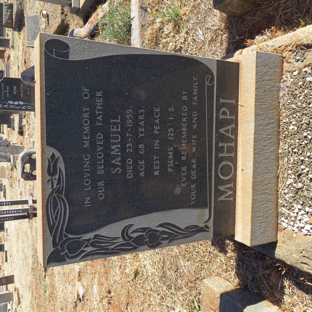 MOHAPI Samuel -1955