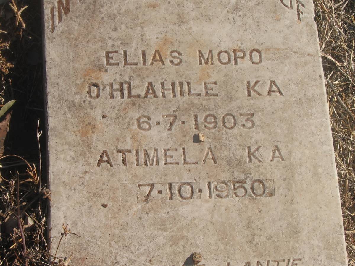MOPO Elias 1903-1950