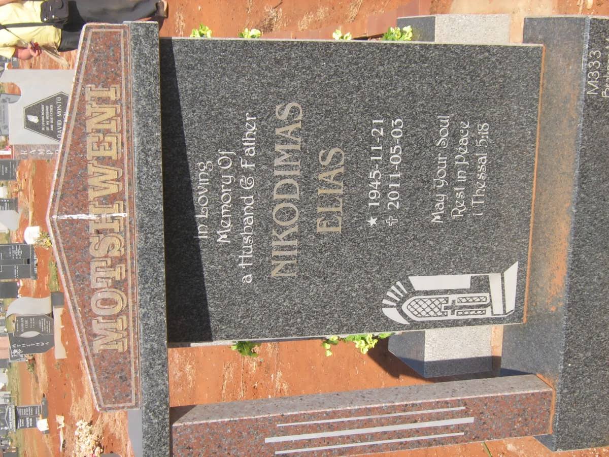 MOTSHWENI Nikodimas Elias 1945-2011