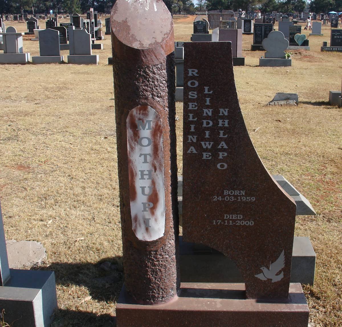 MOTHUPI Roselina Lindwe Nhlapo 1959-2000