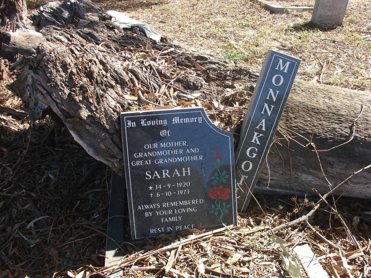 MONNAKOGOTL Sarah 1920-1973
