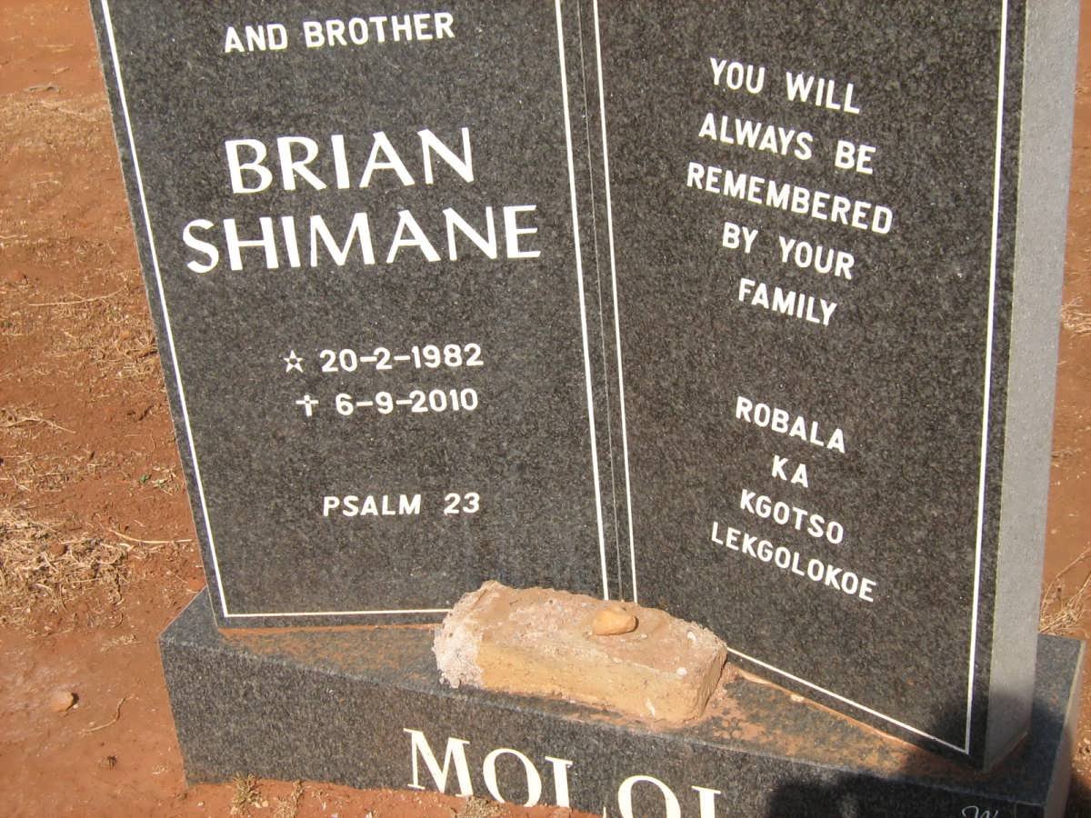 MOLOI Brian Shimane 1982-2010