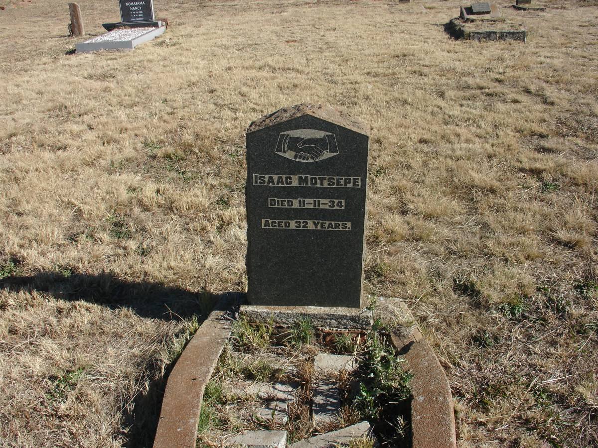 MOTSEPE Issac -1934
