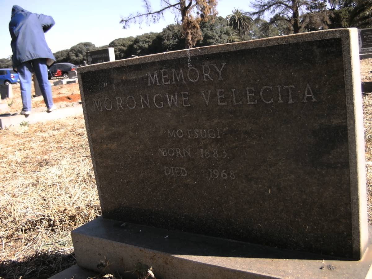 MOTSUGI Morongwe velecita 188?-1968