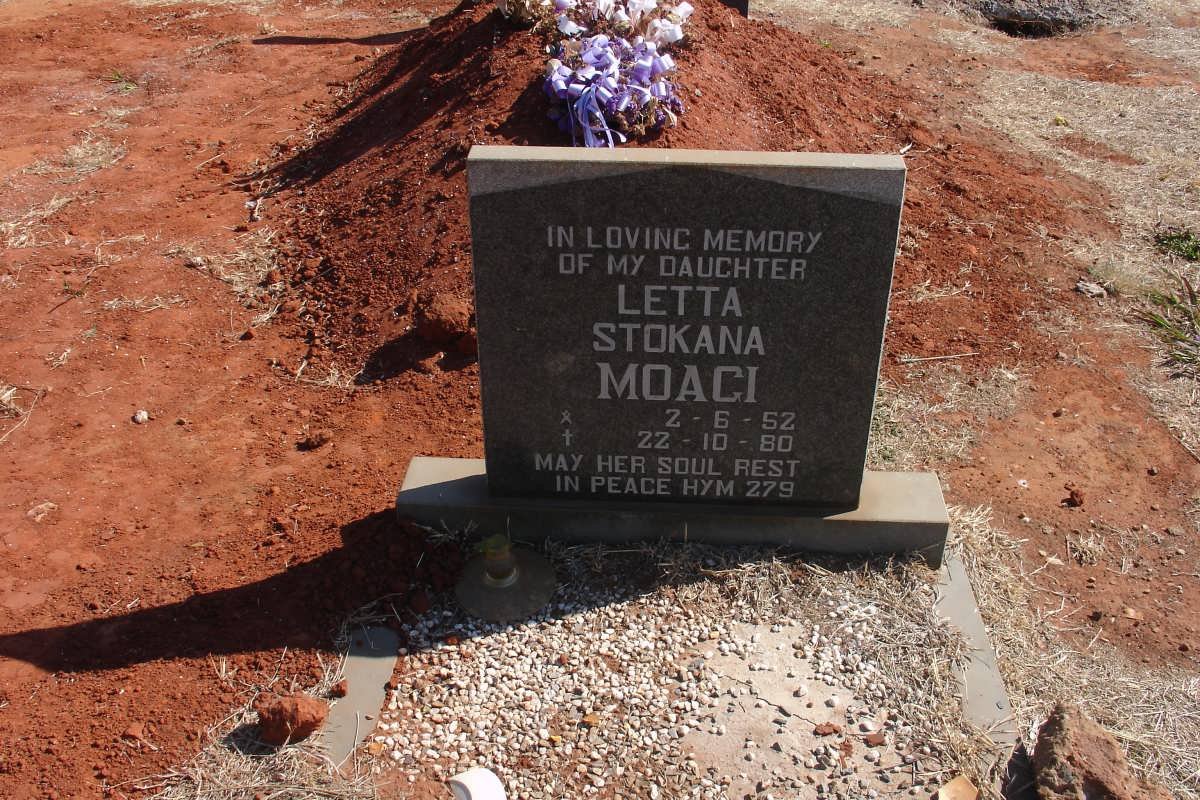MOACI Letta Stokana 1952-1980