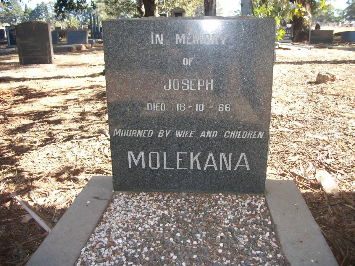 MOLEKANA Joseph -1966