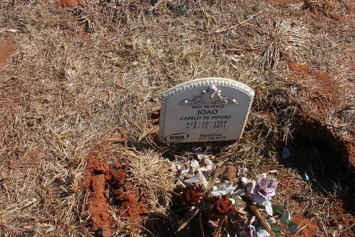 MOURA Joao, Capelo de 1959-2011