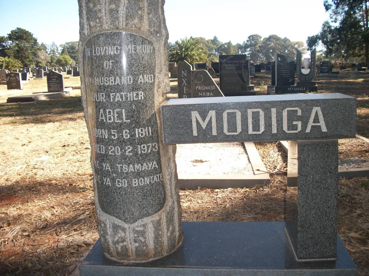 MODIGA Abel 1911-1973
