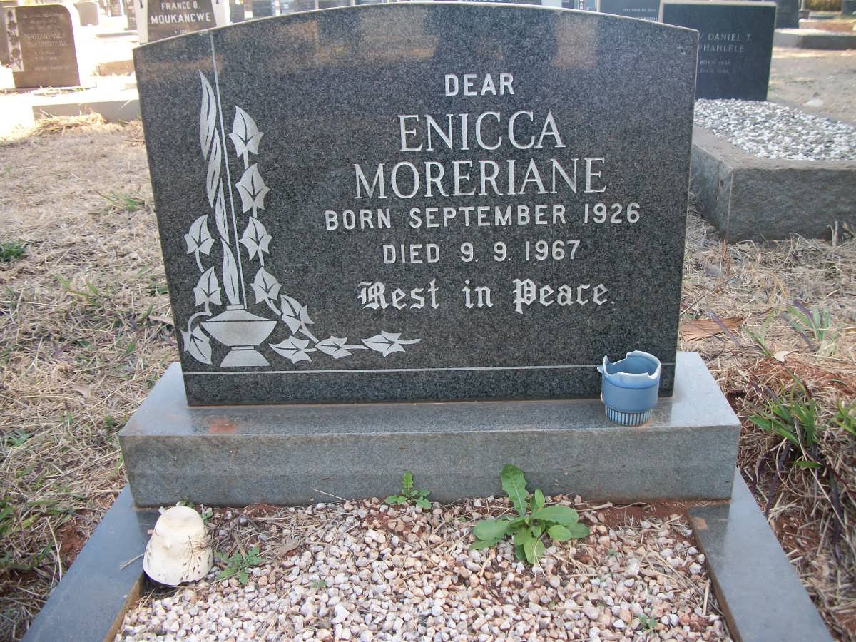 MORERIANE Enicca 1926-1967