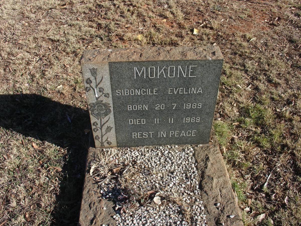 MOKONE Sibongile Evelina 1969-1969