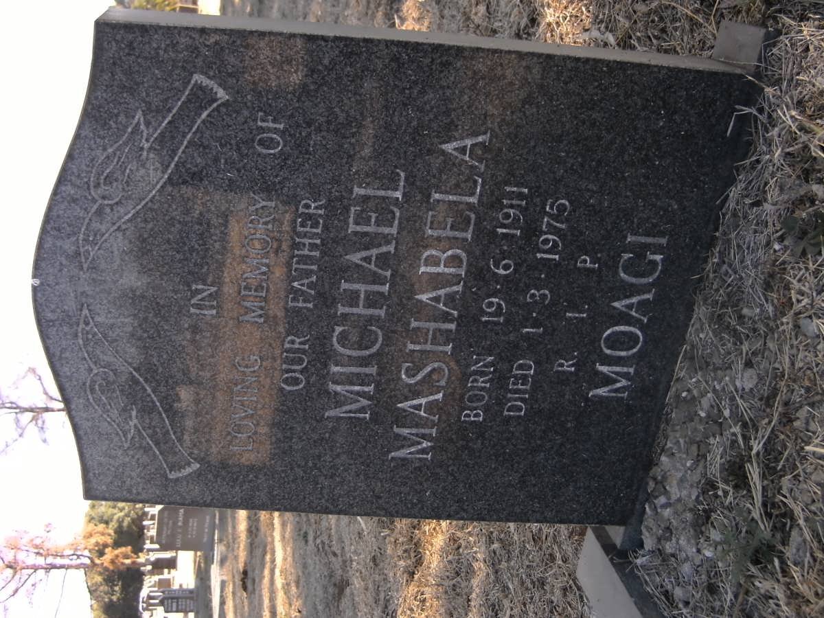 MOAGI Michael Mashabela 1911-1975